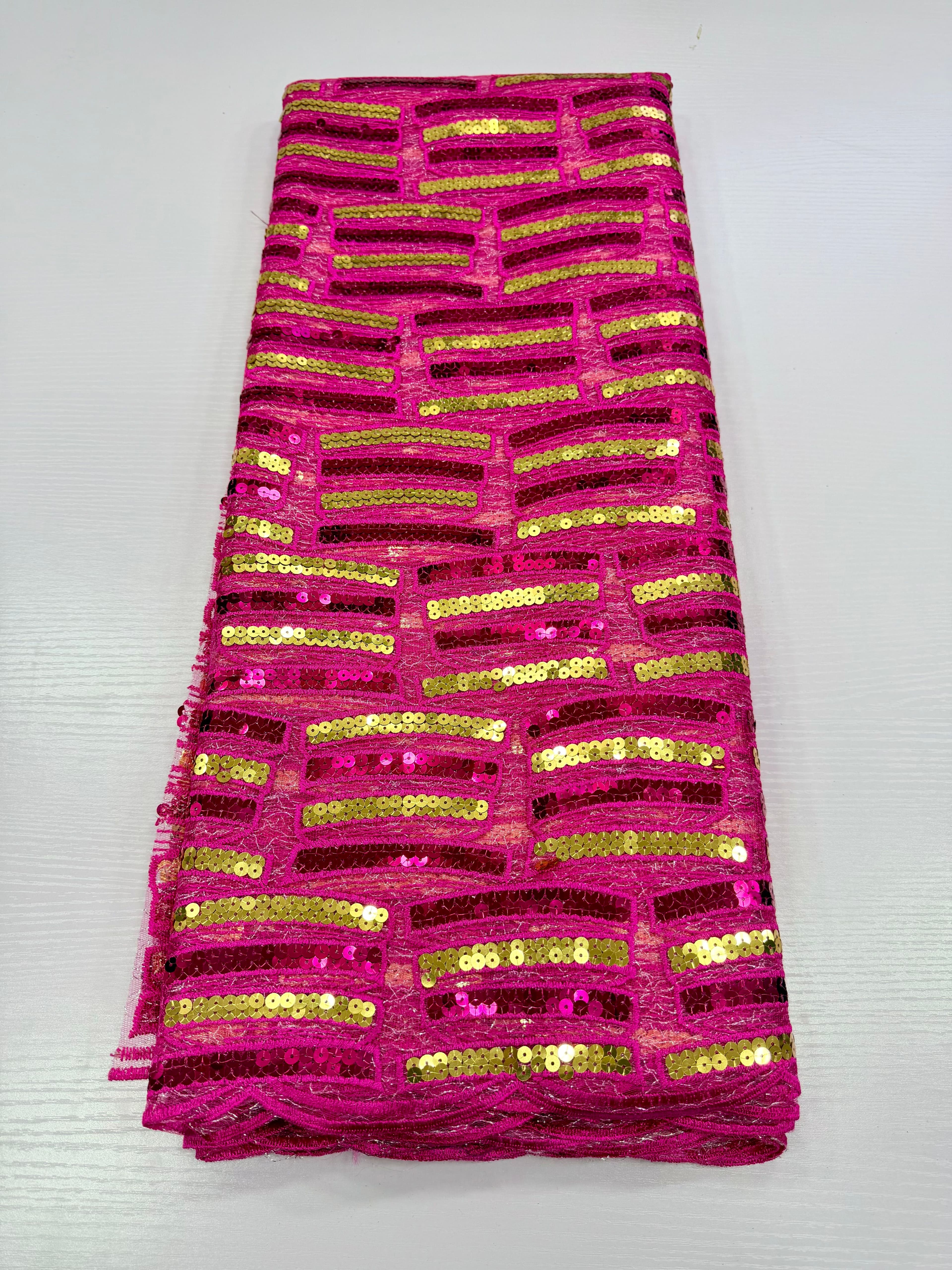 Sequin lace