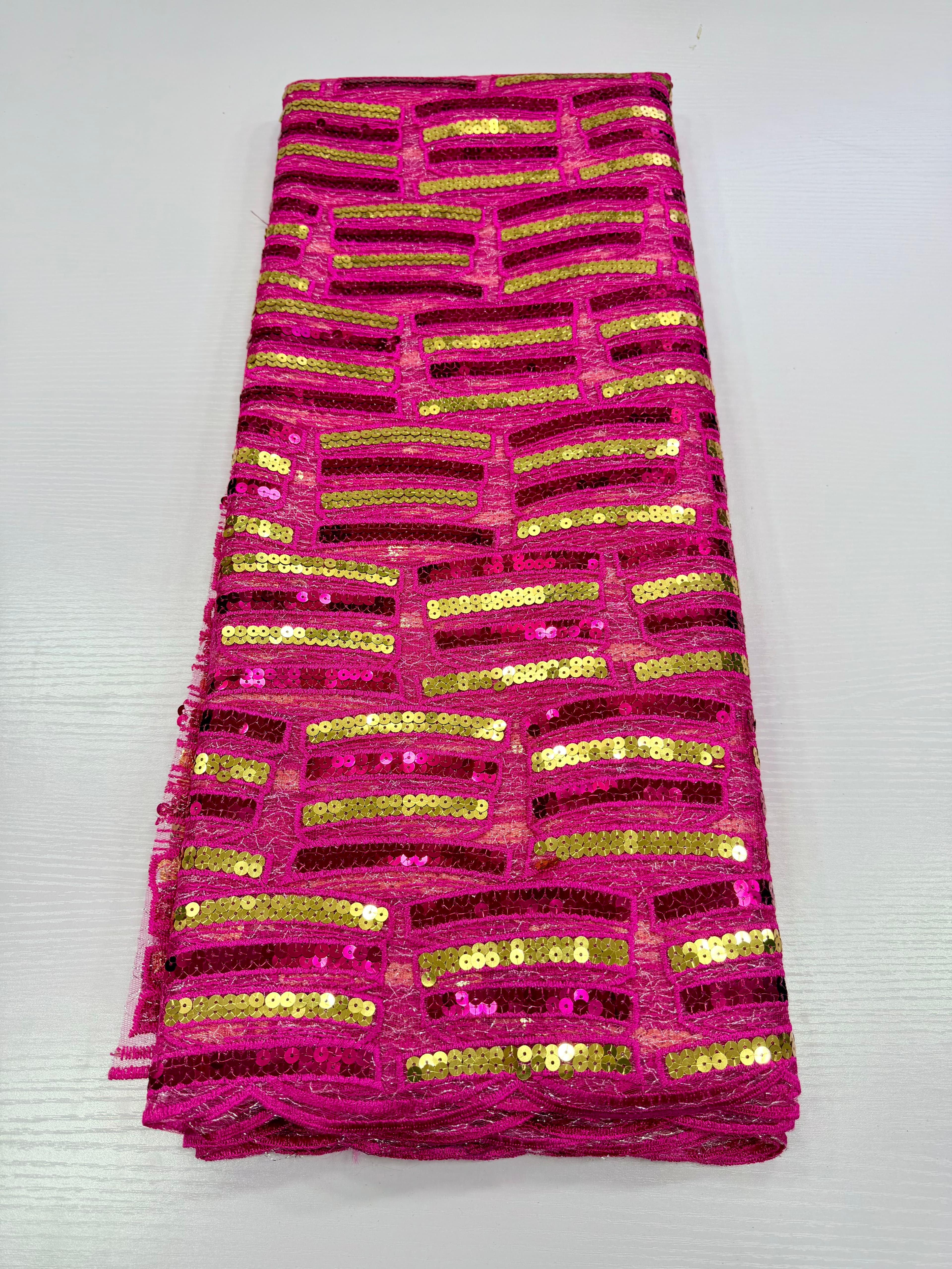 Sequin lace